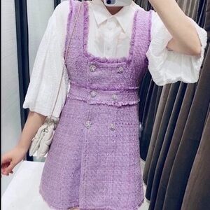 Zara Mini Tweed Dress